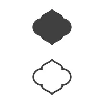 Moslem icon vector Illustration Stock Illustration