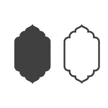 Moslem icon vector Illustration Stock Illustration