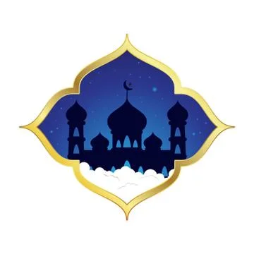 Moslem icon vector Illustration Stock Illustration