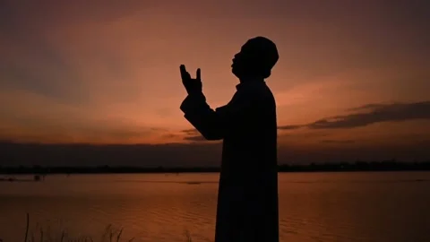 Moslem Prayer Stock Footage 236519991