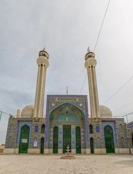 Mosque in Abarghu Stock Photos