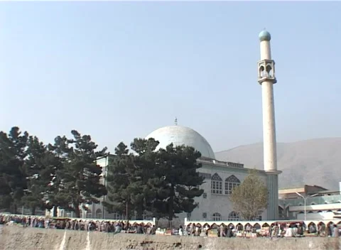 Mosque Afganistan 2002 Stock Footage 162976989