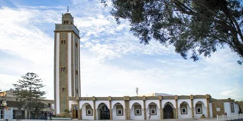 A mosque in Agadir Stock Photos