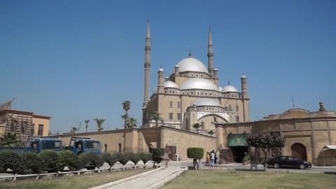 Mosque of Al-Hakim in Cairo, Egypt, Africa 스톡 동영상 249977147
