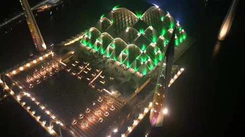 Mosque Al-jaber Stock Footage 249714089