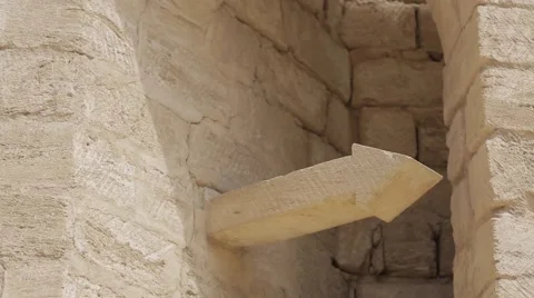 Mosque and arrow. Video stock 62063897