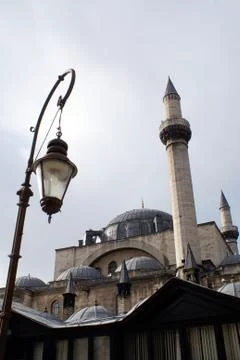 Mosque and lamp Stock-Fotos