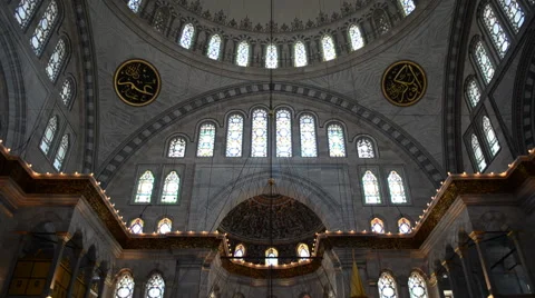 Mosque And Windows Stock Footage 46206018