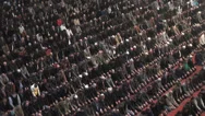 Mosque Ankara, Turkey, Muslim Men Attend Friday Prayer, Islam, Islamic Stock Footage