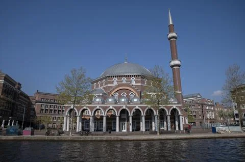 The Mosque Aya Sofya At Amsterdam The Netherlands 24-3-2022 Stock Photos