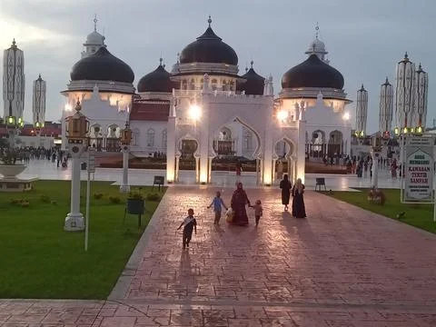 Mosque Baiturrahman 写真素材