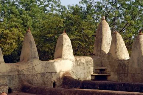 Mosque of bobo dioulasso Stock Photos