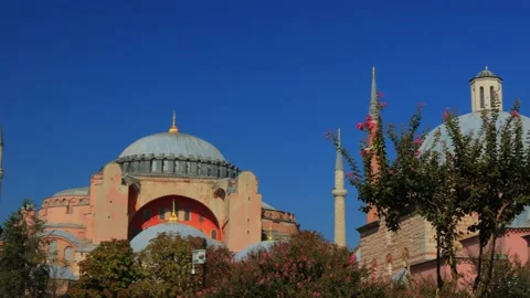 Mosque buildings and minarets, elements of architectural of buildings. Stock Footage 198886176