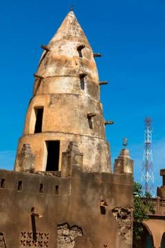 Mosque in Burkina Foto stock
