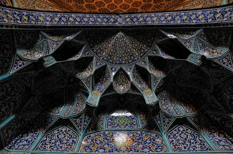 Mosque ceiling Foto stock