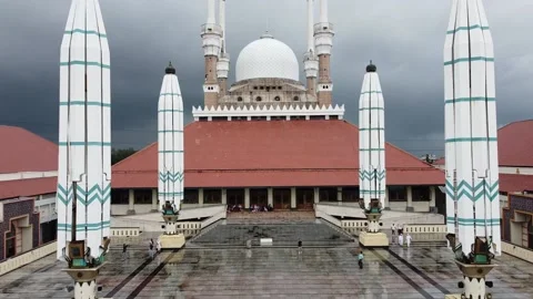 Mosque - Central Java - Indonesia Video stock 234526040
