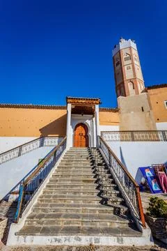 Mosque chefchouaen Stock Photos