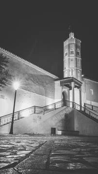 Mosque chefchouaen Stock Photos