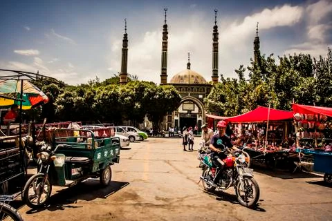 Mosque in China Stock Photos