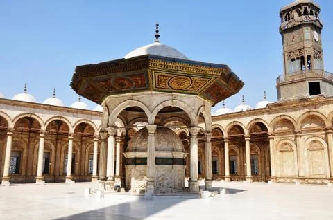 Mosque in damascus Stock Photos