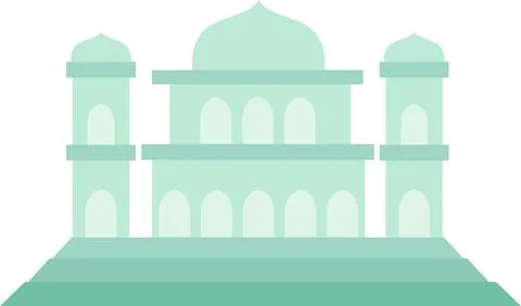 Mosque design illustration Stock Illustration