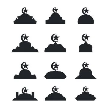 Mosque dome Illustrazione stock