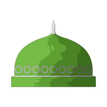 Mosque dome illustration Stock Illustration