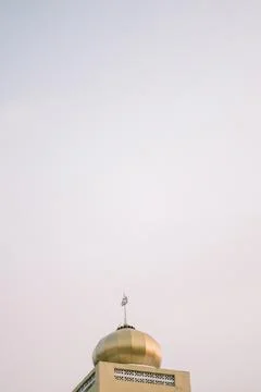 Mosque dome with intricate patterns and vibrant colors, symbolizing spiritu.. Stock Photos