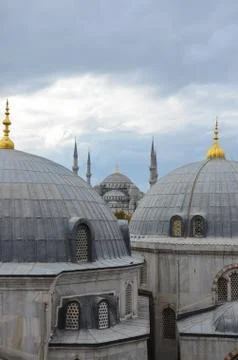 Mosque domes Stock Photos