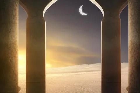 Mosque door Stock Photos