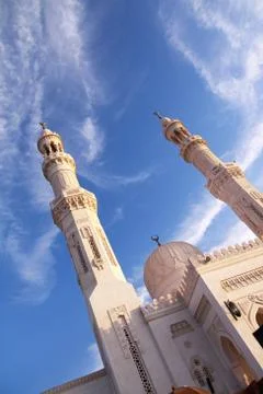 Mosque in egypt Stock Photos