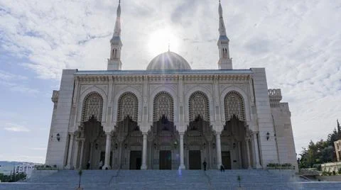 Mosque Emir Abdelkader Stock Photos