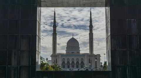 Mosque Emir Abdelkader Stock Photos
