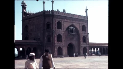 Mosque Exterior Stock Footage 276292477