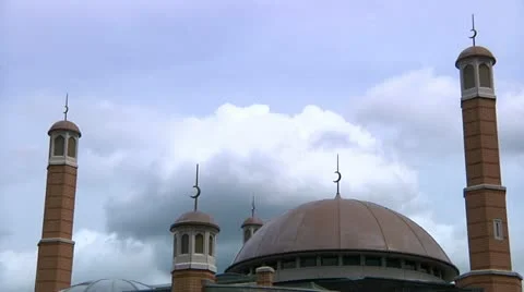 Mosque Stock Footage 22664821