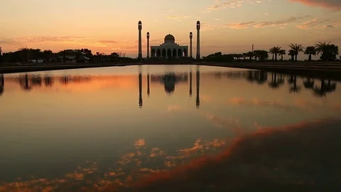 Mosque Stock Footage 80122273