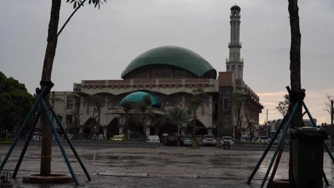 Mosque Stock Footage 264096188