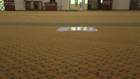 A Mosque Before Friday Prayer Stock Footage 135955030