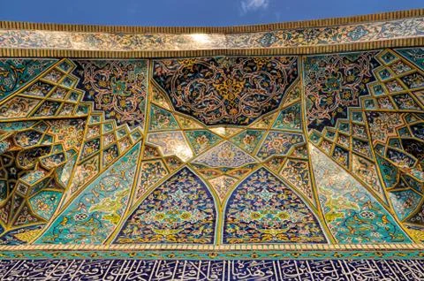 Mosque gate Stock Photos