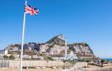Mosque on Gibraltar Stock Photos