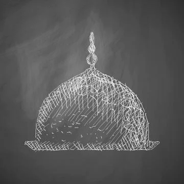 Mosque icon Stock Illustration