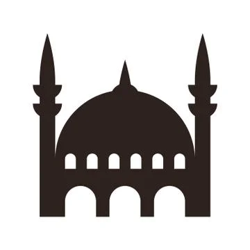 Mosque icon Stock Illustration