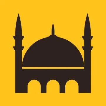 Mosque icon Stock Illustration
