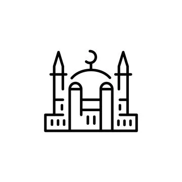 Mosque Icon Stock Illustration