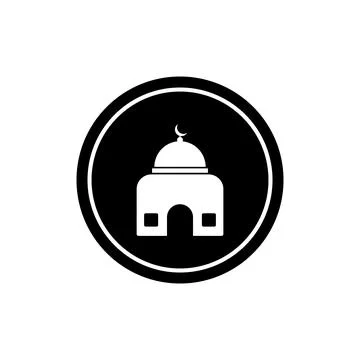Mosque icon vector Stock Illustration