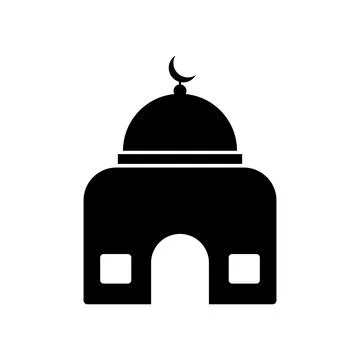 Mosque icon vector Stock Illustration