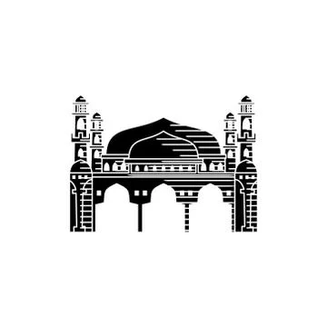 Mosque icon vector Illustration design template Stock-Illustration