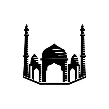 Mosque icon vector Illustration design template Stock-Illustration