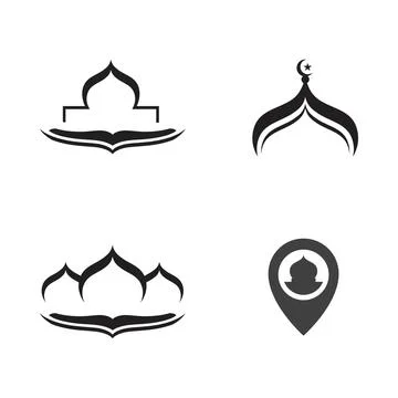 Mosque icon vector Illustration design Stock Illustration