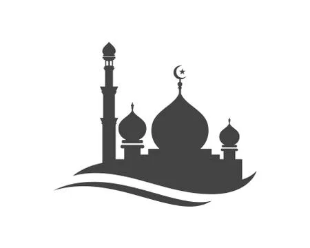 Mosque icon vector Illustration Stock Illustration